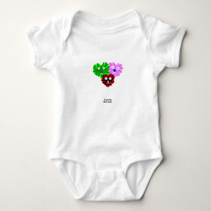 Heart Fuzzies Baby Jersey Bodysuit