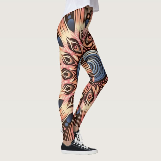 Heartbeat Mandala Leggings (Derecha)