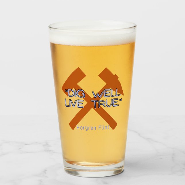 Hearth Staying - Tumbler de vidrio (Anverso (lleno))