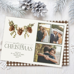 Hearthpine Navidad de recién casados de Pine & G