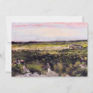 Heath con una carretilla de Vincent van Gogh