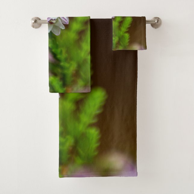 Heather Spring flor evergreen flor morado blanco (In situ)