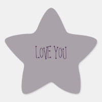 Heather Star te ama a tus Pegatinas