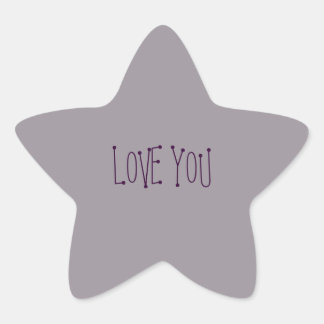 Heather Star te ama a tus Pegatinas