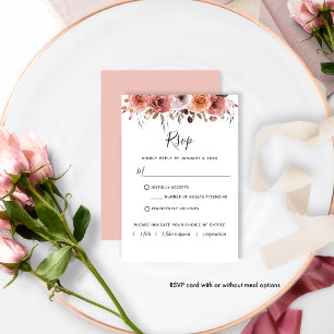 Heaven in Rosa Floral con/sin comida RSVP