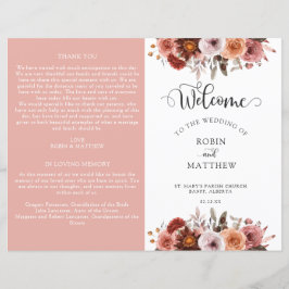 Heaven in Rosa, Programa de Bodas Florales