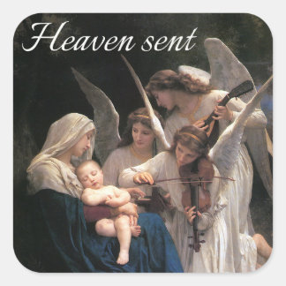 Heaven Sent Square Pegatina
