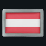 Hebilla de cinturón con bandera de Austria<br><div class="desc">Añada una declaración audaz a su ropa con nuestra exclusiva hebilla de cinturón con la bandera de Austria! Diseñada con meticulosa atención a los detalles, esta hebilla de cinturón es más que un accesorio funcional; es una celebración del patrimonio cultural de Austria y una manera única de expresar tu orgullo...</div>