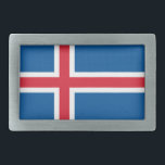 Hebilla de cinturón con bandera de Islandia<br><div class="desc">¡Mejore su ropa con esta hebilla de cinturón impactante con la bandera de Islandia! Diseñado tanto para el estilo como para la durabilidad, esta hebilla de cinturón patriótica exhibe orgullosamente los colores vibrantes de la bandera islandesa, lo que la convierte en un accesorio perfecto para aquellos que aprecian el patrimonio...</div>