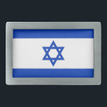 Hebilla de cinturón con bandera de Israel<br><div class="desc">¡Añada un toque de orgullo israelí a su atuendo con nuestra hebilla exclusiva de cinturón con la bandera de Israel! Diseñada con meticulosa atención a los detalles, esta hebilla de cinturón es más que funcional; es una celebración de la herencia israelí y el orgullo nacional. El audaz diseño exhibe orgullosamente...</div>