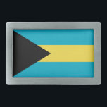 Hebilla de cinturón con bandera de las Bahamas<br><div class="desc">Añade un toque de orgullo bahameño a tu armario con nuestra exclusiva hebilla de cinturón con la bandera de las Bahamas. Diseñada con atención a los detalles, esta hebilla de cinturón es más que sólo un accesorio funcional; es una celebración del patrimonio bahameño y el orgullo cultural. El diseño es...</div>