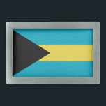 Hebilla de cinturón con bandera de las Bahamas<br><div class="desc">Añade un toque de orgullo bahameño a tu armario con nuestra exclusiva hebilla de cinturón con la bandera de las Bahamas. Diseñada con atención a los detalles, esta hebilla de cinturón es más que sólo un accesorio funcional; es una celebración del patrimonio bahameño y el orgullo cultural. El diseño es...</div>
