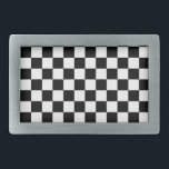Hebilla de cinturón de seguridad<br><div class="desc">Esta hebilla de cinturón se parece a una bandera de raza a cuadros. El diseño es de arte original.</div>