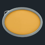 Hebilla De Cinturón Oval Amarillo brillante (Crayola) (color sólido)<br><div class="desc">Amarillo brillante (Crayola) (color sólido)</div>