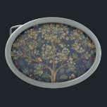 Hebilla De Cinturón Oval Árbol de vida<br><div class="desc">Árbol de vida por William Morris. El "Árbol de la Vida" es una de las obras más conocidas de William Morris. Pueden ver fácilmente su atención al detalle en este maravilloso tapiz, cuyo significado simbólico, según la historia bíblica de Adán y Eva, es la vida eterna o la inmortalidad. William...</div>