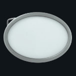 Hebilla De Cinturón Oval Azure (color X11/web) (color sólido)<br><div class="desc">Azure (color X11/web) (color sólido)</div>