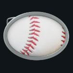 Hebilla De Cinturón Oval Béisbol blanco con tintes rojos<br><div class="desc">Béisbol blanco con decoración Red Stitching Deportes,  deportes,  diversión,  deporte,  béisbol,  pelotas de béisbol,  patrón,  softball,  pelotas,  béisbol personalizado,  entrenador,  macro,  cool,  para hombres,  divertidos,  baloncesto,  deportes de equipo,  equipos,  béisbol único,  béisbol para niños,  béisbol para hombres,  objetos de béisbol,  entrenadores de béisbol,  entrenador de béisbol</div>