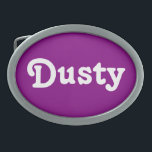 Hebilla De Cinturón Oval Belt Buckle Dusty<br><div class="desc">Belt Buckle Dusty</div>
