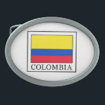 Hebilla De Cinturón Oval Colombia<br><div class="desc">Colombia</div>