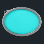 Hebilla De Cinturón Oval Color sólido azul neón | Clásica<br><div class="desc">Neon Blue - Presenta el encanto eterno del diseño de color sólido: una fascinante mezcla de forma clásica y elegante sencillez. Este diseño es una celebración del poder y la belleza que se encuentran en un solo tono impactante. El diseño de color sólido, exuberante sofisticación, abarca la esencia del minimalismo,...</div>