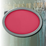 Hebilla De Cinturón Oval Color sólido Crimson | Clásica | Elegante | Trendy<br><div class="desc">Color sólido Crimson | Clásica | Elegante | Trendy | Elegante</div>
