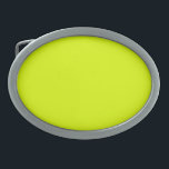 Hebilla De Cinturón Oval Color sólido Neon Chartreuse | Clásica<br><div class="desc">Neon Chartreuse - Presentar el encanto eterno del diseño de color sólido: una fascinante mezcla de forma clásica y elegante simplicidad. Este diseño es una celebración del poder y la belleza que se encuentran en un solo tono impactante. El diseño de color sólido, exuberante sofisticación, abarca la esencia del minimalismo,...</div>