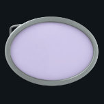 Hebilla De Cinturón Oval Color sólido pastel Lilac | Clásica | Elegante<br><div class="desc">Color sólido pastel Lilac | Diseño clásico | Producto elegante | Color de moda | Elegancia y moda | MINIMALISTA</div>