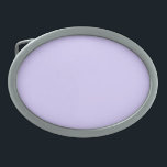 Hebilla De Cinturón Oval Color sólido pastel Lilac | Clásica | Elegante<br><div class="desc">Color sólido pastel Lilac | Diseño clásico | Producto elegante | Color de moda | Elegancia y moda | MINIMALISTA</div>