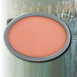 Hebilla De Cinturón Oval Color sólido rosa salmón | Color de moda<br><div class="desc">Color sólido rosa salmón | Diseño clásico | Producto elegante | Color de moda | Elegancia y moda | Regalo</div>