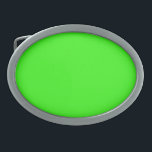 Hebilla De Cinturón Oval Color sólido verde neón | Clásica<br><div class="desc">Neon Green - Presentamos el encanto eterno del diseño de color sólido: una fascinante mezcla de forma clásica y elegante sencillez. Este diseño es una celebración del poder y la belleza que se encuentran en un solo tono impactante. El diseño de color sólido, exuberante sofisticación, abarca la esencia del minimalismo,...</div>