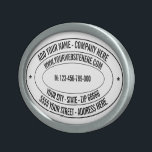 Hebilla De Cinturón Oval Correa de texto Personalizado personalizada hebill<br><div class="desc">Colores y tipos de letra personalizados - Diseñar su propia hebilla de cinturón personalizada con dirección de nombre Sitio web o Personalizado Texto Promocional Negocios / hebillas de cinturón personal / Regalo - Añadir su nombre - Empresa / Dirección / Sitio web o correo electrónico , Teléfono o o medios...</div>