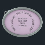 Hebilla De Cinturón Oval Crear el propio<br><div class="desc">Crea tu propio personalizado fiesta,  boda y suministros y favores,  regalos personalizados para cualquier ocasión,  merch promocional y más. Visita Cute Contagion para ver toda nuestra colección.</div>