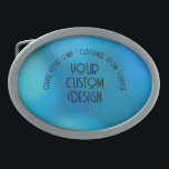 Hebilla De Cinturón Oval Crear su propio Personalizado personalizado<br><div class="desc">Añade algo de texto personalizado para personalizar este producto o rediseñar el elemento completamente desde cero reemplazando la imagen mostrada por una propia. Visite Pocketwatch Prints para ver toda nuestra colección de regalos de Navidades personalizados,  suministros y favores de fiestas,  sofás de abasto,  dulces y más.</div>