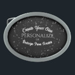 Hebilla De Cinturón Oval Crear un Personalizado personalizado<br><div class="desc">Crea tus propias cosas personalizados, incluyendo ropa y accesorios personalizados, productos promocionales para tu pequeña empresa, regalos y favores de boda a color personalizado, decoración de eventos y más, agregando tu propio texto y elementos de diseño y eligiendo tus fuentes, colores y estilos favoritos. O bien, rediseñar este artículo completamente...</div>