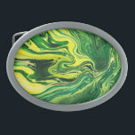 Hebilla De Cinturón Oval Elegante Agate Loco 5 - Amarillo Verde<br><div class="desc">Diseño por LEMAT WORKShttps://pinterest.com/lematworks/https://zazzle.com/lematworks*/collections</div>