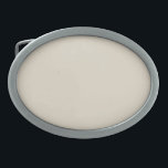 Hebilla De Cinturón Oval Hueso (color sólido)<br><div class="desc">Hueso (color sólido)</div>