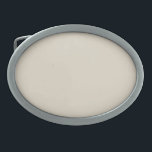 Hebilla De Cinturón Oval Hueso (color sólido)<br><div class="desc">Hueso (color sólido)</div>