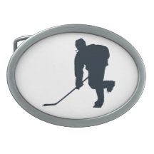 JUGADOR DE HOCKEY BLANCO Y NEGRO