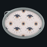 Hebilla De Cinturón Oval Ojos<br><div class="desc">Hebilla del cinturón ocular</div>