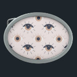 Hebilla De Cinturón Oval Ojos<br><div class="desc">Hebilla del cinturón ocular</div>