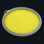 Hebilla De Cinturón Oval personalizado de color sólido mínimo simple<br><div class="desc">diseño de plantilla de personalizar</div>