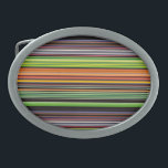 Hebilla De Cinturón Oval Rayas de color negro y liso<br><div class="desc">Rayas de color negro y liso</div>