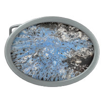 Hebilla de cinturón ovalada