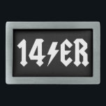 Hebilla De Cinturón Rectangular 14 er<br><div class="desc">¡¡14 ROCK!!</div>