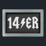 Hebilla De Cinturón Rectangular 14 er<br><div class="desc">¡¡14 ROCK!!</div>