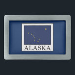 Hebilla De Cinturón Rectangular Alaska<br><div class="desc">Alaska</div>