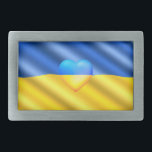 Hebilla De Cinturón Rectangular Apoyar la libertad de la bandera ucraniana con la<br><div class="desc">Apoyen a Ucrania el cinturón cuelga la libertad - Paz - Bandera de Ucrania - ¡Juntos! También puedes transferir Support Ukraine a más de 1000 productos Zazzle ! ¡Estamos Con Ucrania!</div>