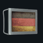 Hebilla De Cinturón Rectangular Bandera de Alemania de madera antigua<br><div class="desc">¡Te encantará este bonito diseño de bandera alemana de FlagWare; Alemania! ¡Genial por los regalos! Ofrecemos fundas personalizados, mangas y pieles para muchos aparatos electrónicos y teléfonos inteligentes, incluidos iPhone, iPod, iPad, Blackberry y Samsung Galaxy S. Busque en nuestro sitio ideas de regalo como almohadas, hebillas de cinturón, relojes, corbatas...</div>