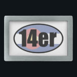 Hebilla De Cinturón Rectangular Colorado 14ers<br><div class="desc">Hebilla de cinturón</div>