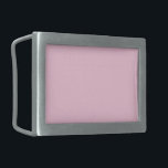 Hebilla De Cinturón Rectangular Conciencia sobre el cáncer de mama color sólido ro<br><div class="desc">Concienciación sobre el cáncer de mama mes luz color liso rosa sólido color moderno elegante hebilla del cinturón lindo. Puede personalizarlo con su propio texto. El color es modificable. Durante el Mes de Concienciación sobre el Cáncer de Mama en octubre y a lo largo del año, la gente usa cintas...</div>